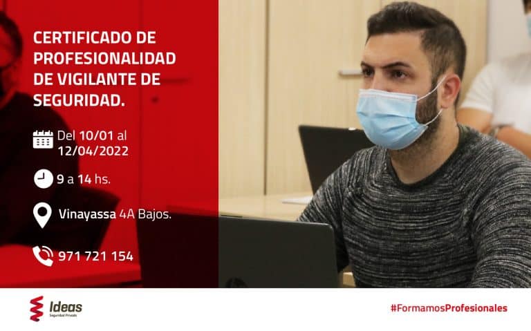 Certificado de Profesionalidad - Enero